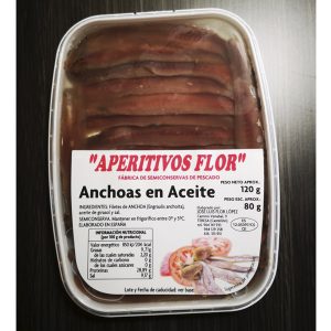 Anchoas en Aceite - Aperitivos Flor