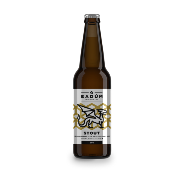 Cerveza Badúm Stout-Negra eco 33cl